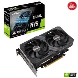 ASUS RTX3060 12GB GDDR6 192BIT 3xDP/HDMI (DUAL-RTX3060-O12G-V2)
