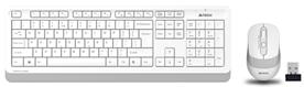 A4 TECH FG1010 USB KABLOSUZ Q MULTIMEDIA KLAVYE + MOUSE SET BEYAZ