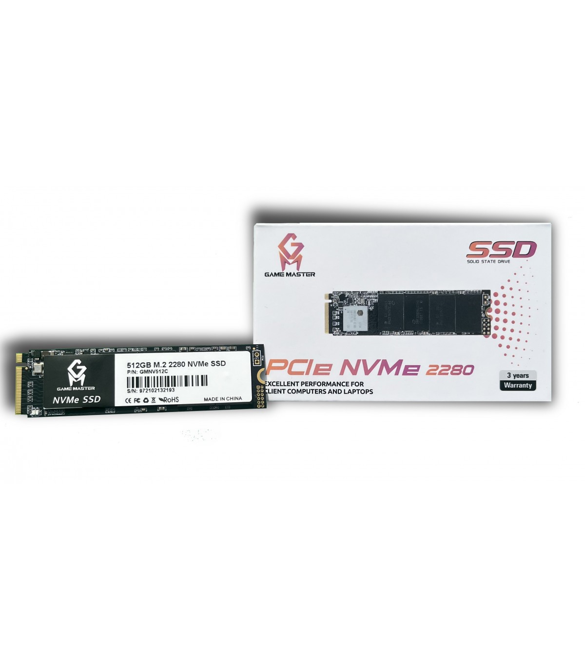 Game Master 512Gb 2200Mbs-1700Mbs Pcıe 3.0 2280 M.2 Nvme