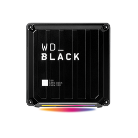 WD BLACK D50 GAME DOCK 2 TB SSD 2.5" THUNDERBOLT 3 (WDBA3U0020BBK-EESN)