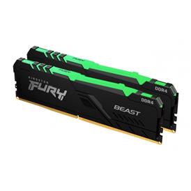16 GB (2x8GB) DDR4 3600MHz KINGSTON FURY CL17 RGB SIYAH (KF436C17BBAK2/16)