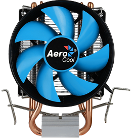 AEROCOOL VERKHO2 DUAL AM2/AM3/AM4/FM1 775/115X/2011/2066 9CM ISLEMCI SOGUTUCU