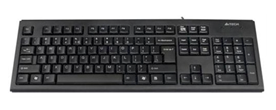 A4 TECH KR-92 Q USB SIYAH KABLOLU KLAVYE