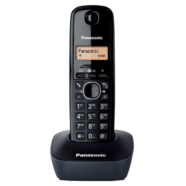 ANASONIC KX-TG1611 DECT TELSİZ TELEFON (SİYAH)
