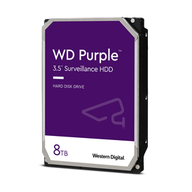 WD PURPLE AI 8 TB 128MB SATA3 360TB/Y 7/24 (WD84PURZ)