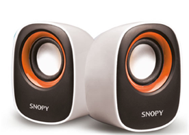 SNOPY SN-120 2.0 BEYAZ/SARI USB SPEAKER